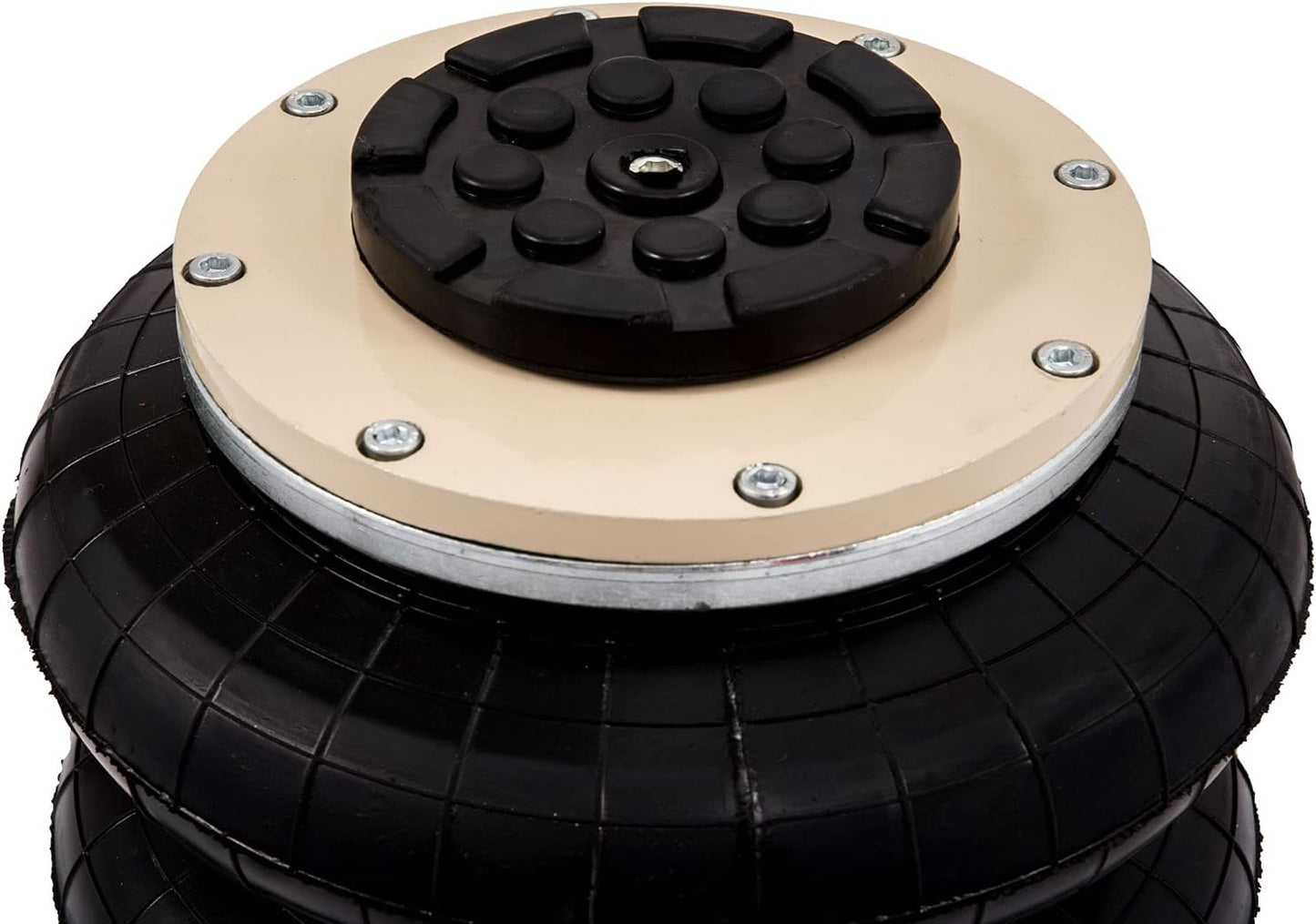 CXRCY 3 Ton Air Jack for Cars & Trucks - 6600LBS Capacity Pneumatic Airbag Jack with Short Handle, Fast Lifting up to 16 Inch for Cars,Trucks (White Triple Bag Air Jack)