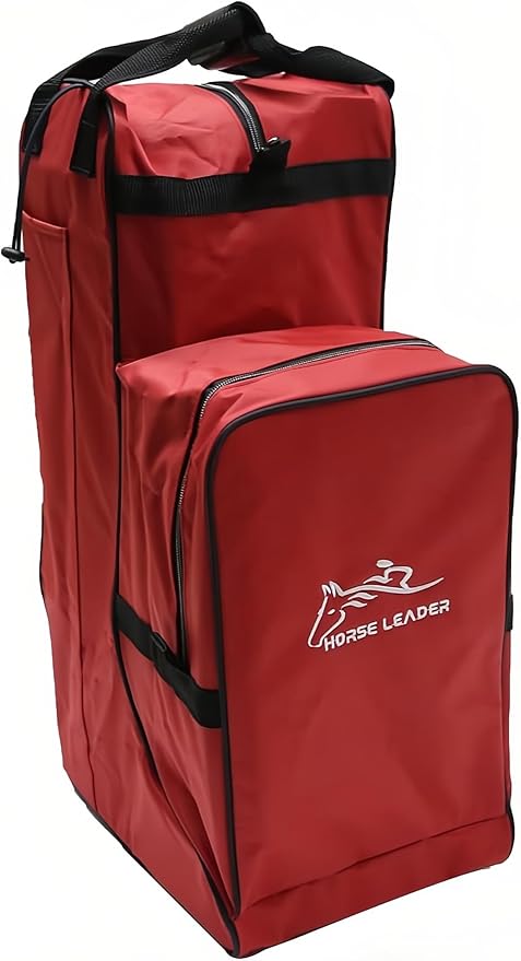 Tall Boot and Helmet Carrier - Waterproof 3 in 1 Equestrian Travel Bag for Horse Riding, Large Capacity, English Bag Carry All