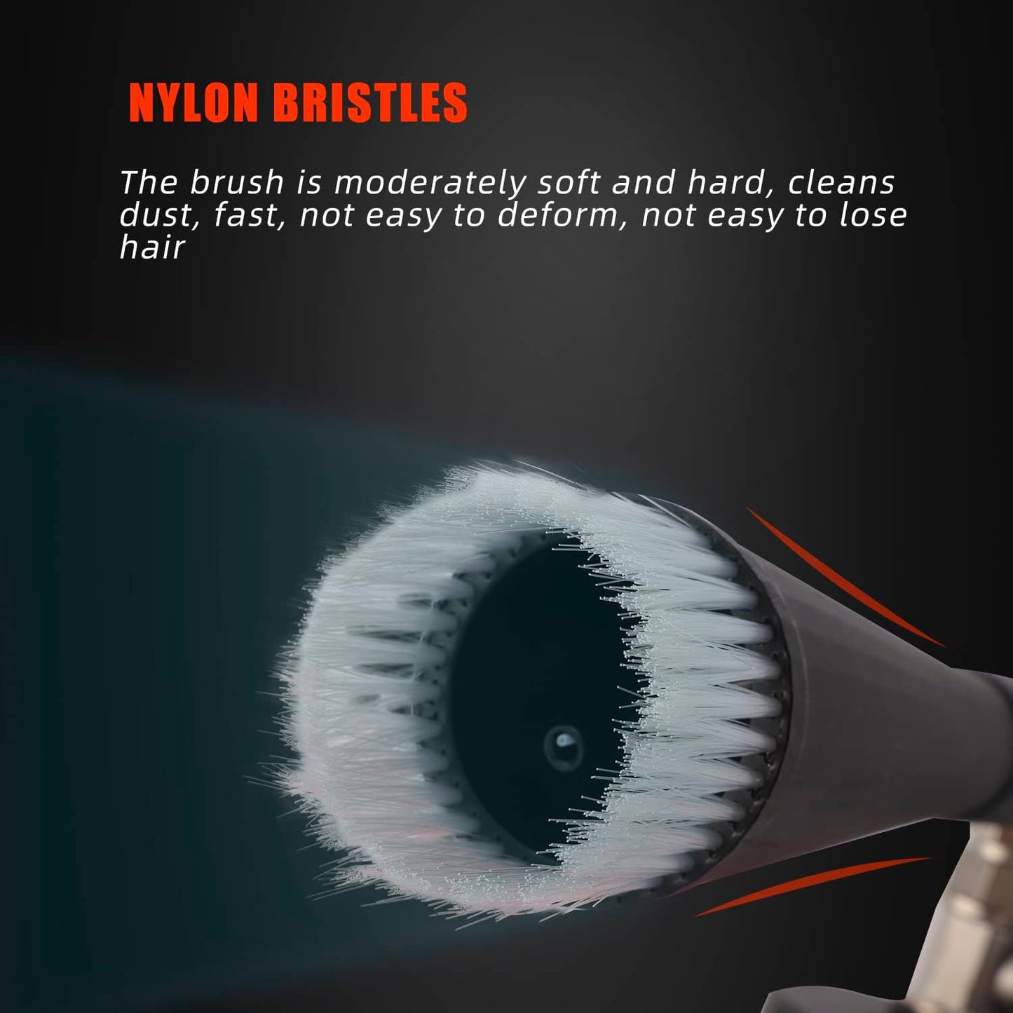 SPTA High Pressure Car Cleaning Gun, Cleaning Gun, Car Interior Washing Kit, Detailing Wash Gun with Metal Spinner for Seat Carpet Roof Dashboard, Essential Car Detailing Kit, 1L Bottle