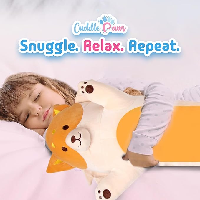 Stuffed Animal Fox Pillow – Soft Plush Toy & Throw Pillow for Kids, Large (47 Inches), for Girls