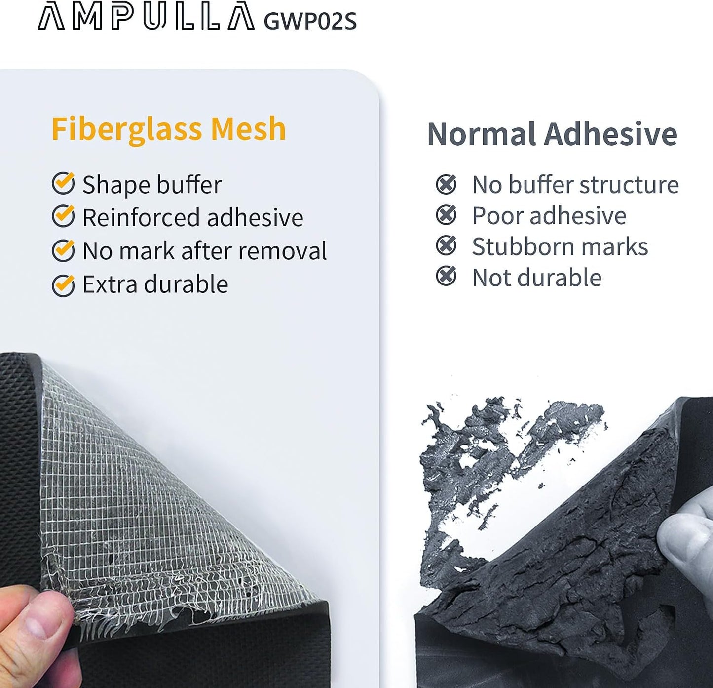 GWP02S Garage Wall Protector Car Door Protectors Bundle (Black & Marble Grain & Wood Grain 14-Pack)