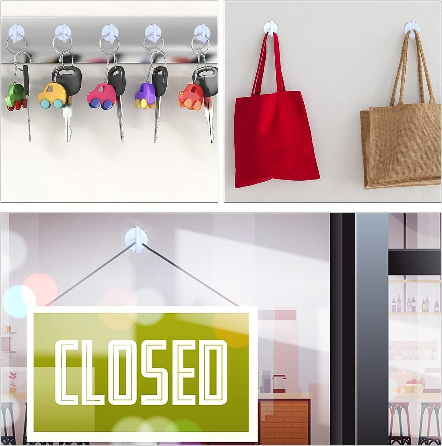 DIYMAG Magnetic Hooks, 30Lbs Strong Heavy Duty Cruise Magnet S-Hook for Classroom, Fridge, Hanging, Cabins, Grill, Kitchen, Garage, Workplace and Office Etc, (75 Pack-White)