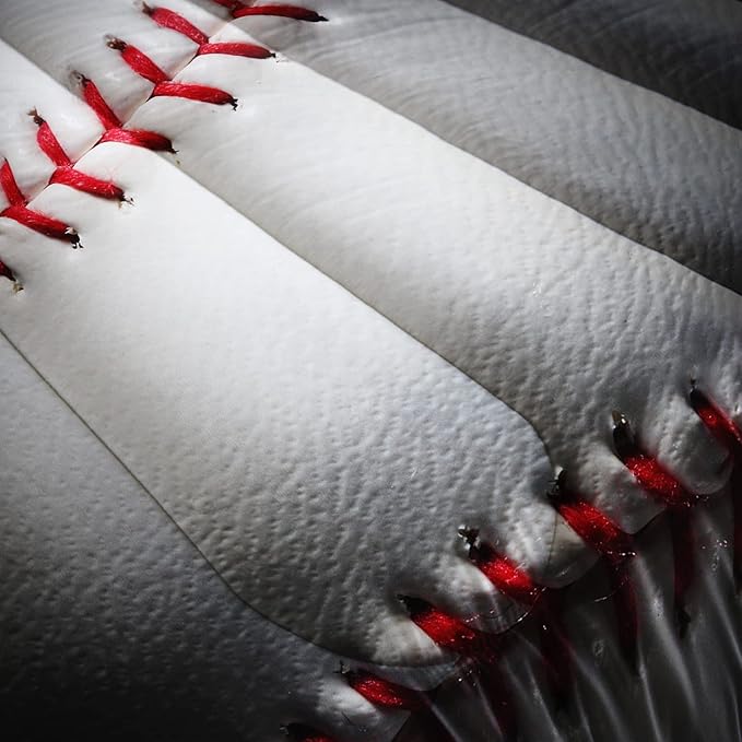 BSNTHO 3D Baseball Comforter Set Twin Size for Boys Sports Games Comforter Set Kids Sports Bedding Set with 2 Pillowcases Baseball Comforter for All Season