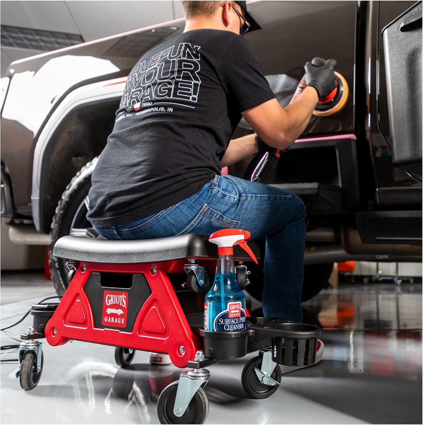 Griot's Garage Surface Prep Cleanser for Car Detailing and Cleaning – Dirt, Grime, Wax and Grease Remover – Use Before Applying Protective Surface Coatings, 10999, One Gallon