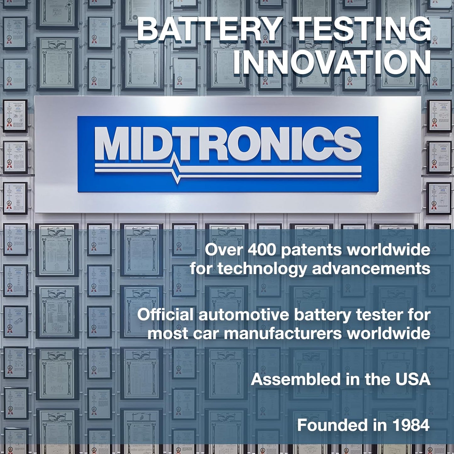 Midtronics MSP-070-Automotive Power Supply Charger & Battery Management Process-Reliable Power for Charging & Maintaining Battery State of Charge