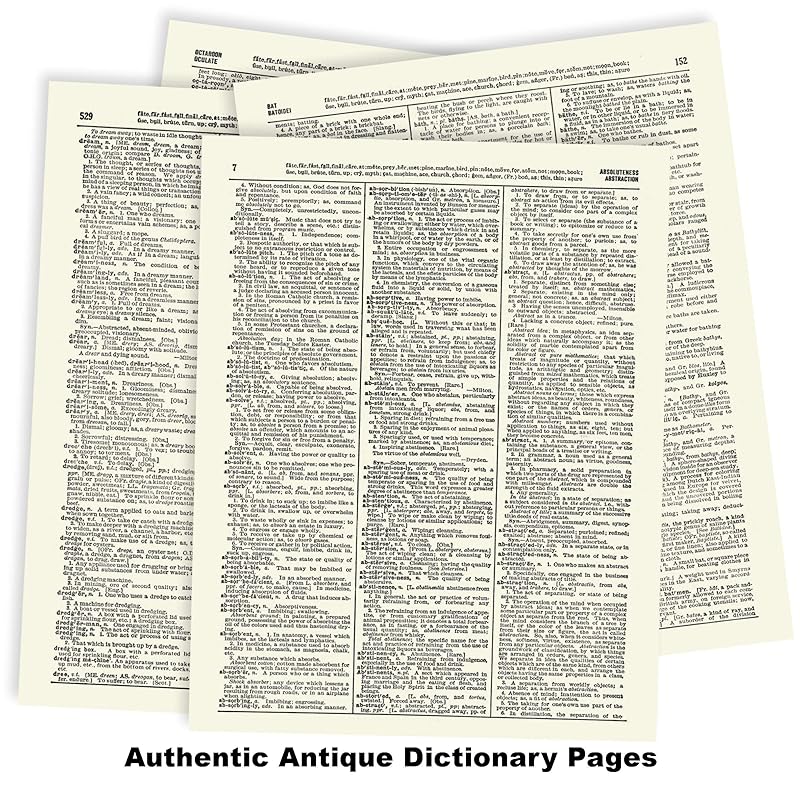 Vintage Anatomy Illustration Art, Dictionary Print, Antique Wall Art Home Decor, Modern Boho, Medical Posters, Farmhouse Decoration 8x10 Inches, Ready To Frame (Heart with Horn)