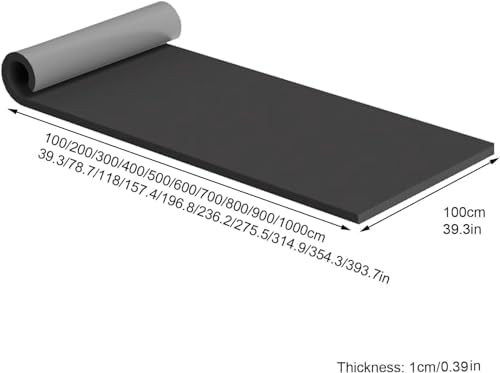 Garage Wall Protectors - Self-Adhesive Grey Foam Pads (39.3x39.3in) for Studio, Gym & Garage Walls - Ultimate Wall Damage Prevention & Protection