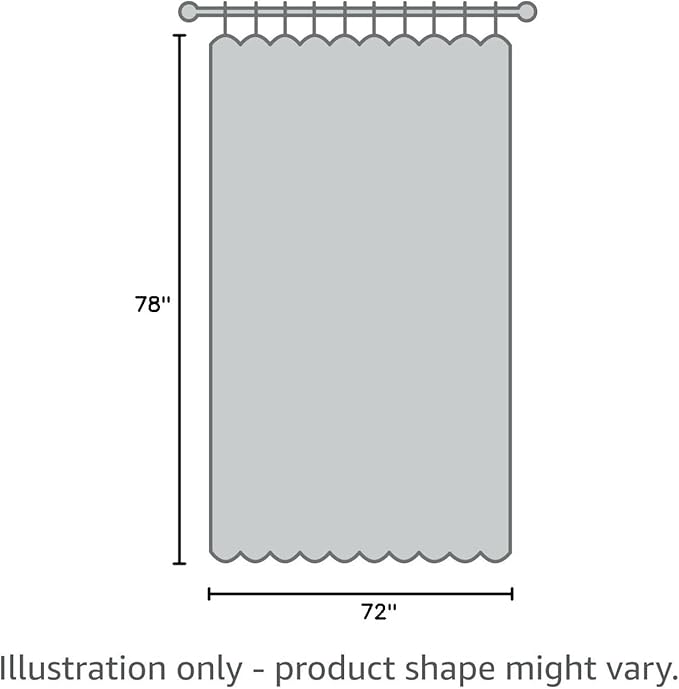 AWERT Blue Marble Shower Curtain Waterproof Shower Curtain for Bathroom Decor Printed Washable with Hooks 72x78 Inch