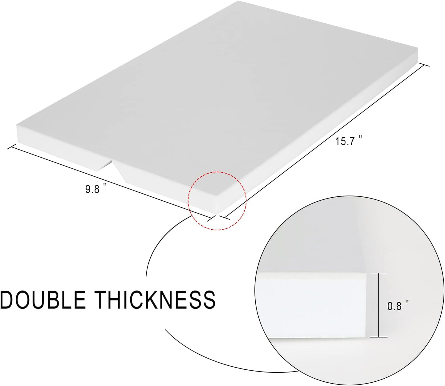 Garage Wall Protector Foam Corner Guard for Parking Garages - Wall Edge Protector Protect Your Car - Garage Wall Corner Edge and Bumpers Guards