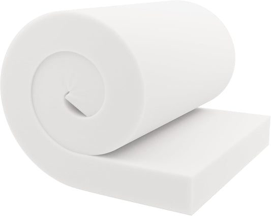 GoTo Foam 4" Height x 24" Width x 72" Length 44ILD (Firm) Upholstery Cushion Made in USA