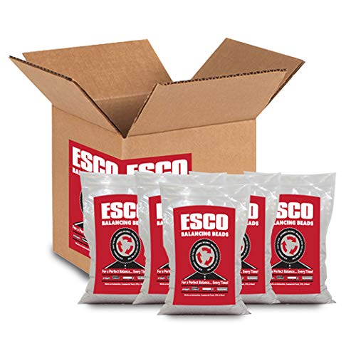 Esco 20464C Truck Tire Balancing Beads, 13 oz, Case of 24 Bags