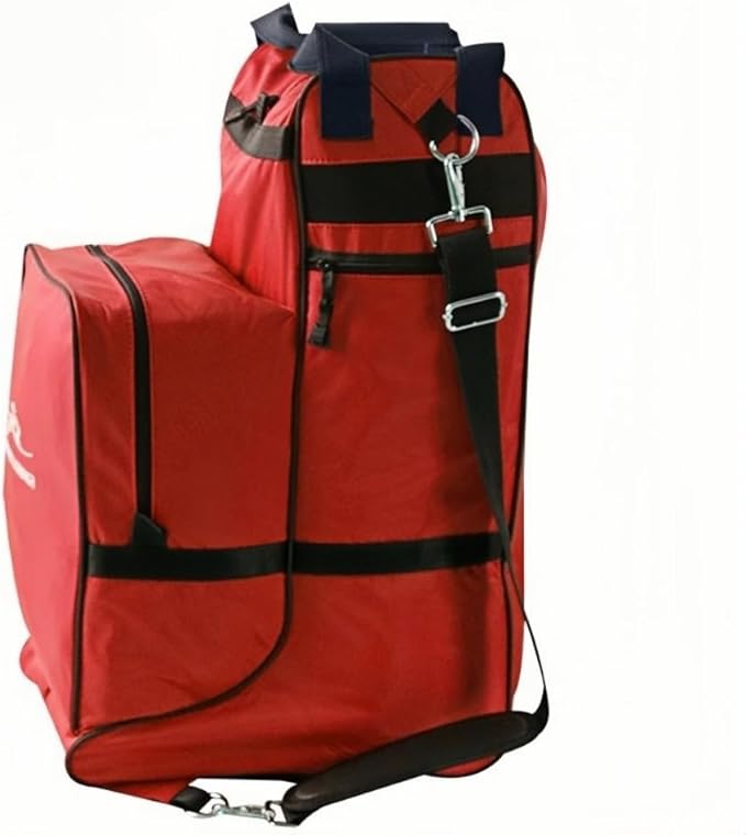 Tall Boot and Helmet Carrier - Waterproof 3 in 1 Equestrian Travel Bag for Horse Riding, Large Capacity, English Bag Carry All