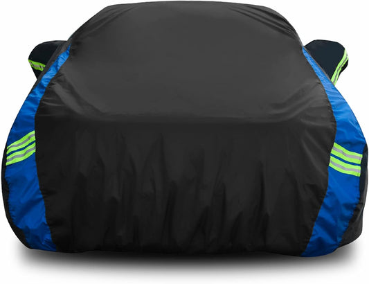 Avecrew Car Cover Waterproof All Weather for Automobiles, Outdoor Heavy Duty Full Exterior Covers for Sedans Up to 178" L