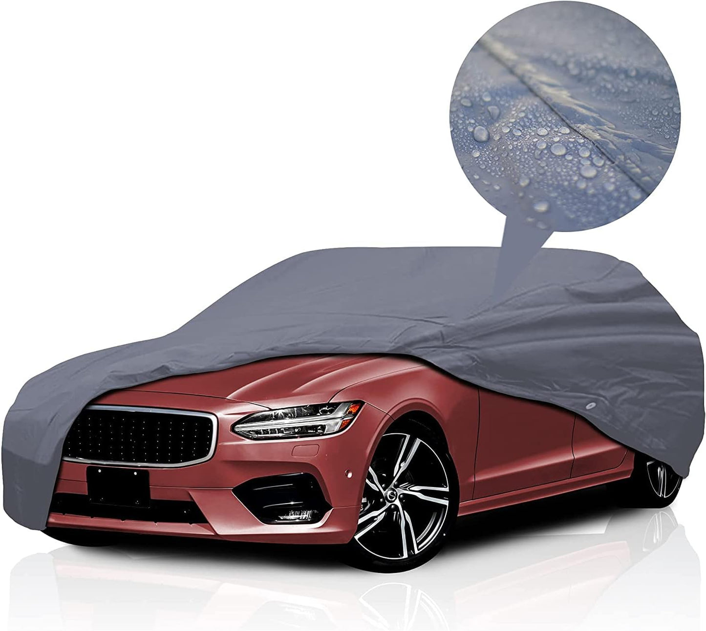 Supreme Full Car Cover – Semi Custom Fit for Full-Size Cars | Dustproof, Windproof, UV Protection, Breathable & Durable All-Weather Protection | Fits Volkswagen Jetta 2006-2021 Wagon 4-Door