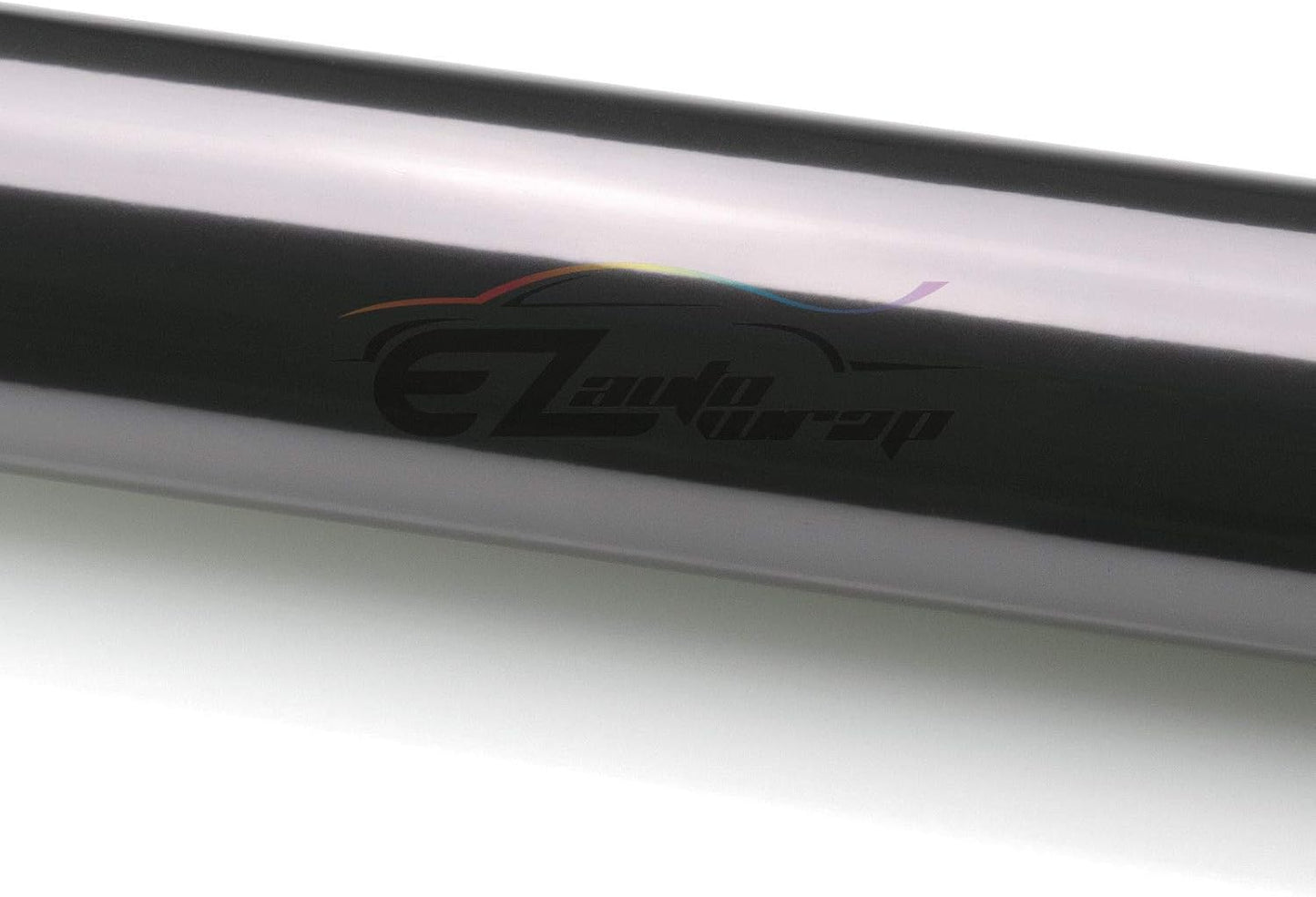 EZAUTO WRAP Free Tool Kit 12"x108" (1FT x 9FT) Glossy Light Black Smoke Headlight Taillight Fog Light Side Marker Vinyl Tint Film Self Adhesive