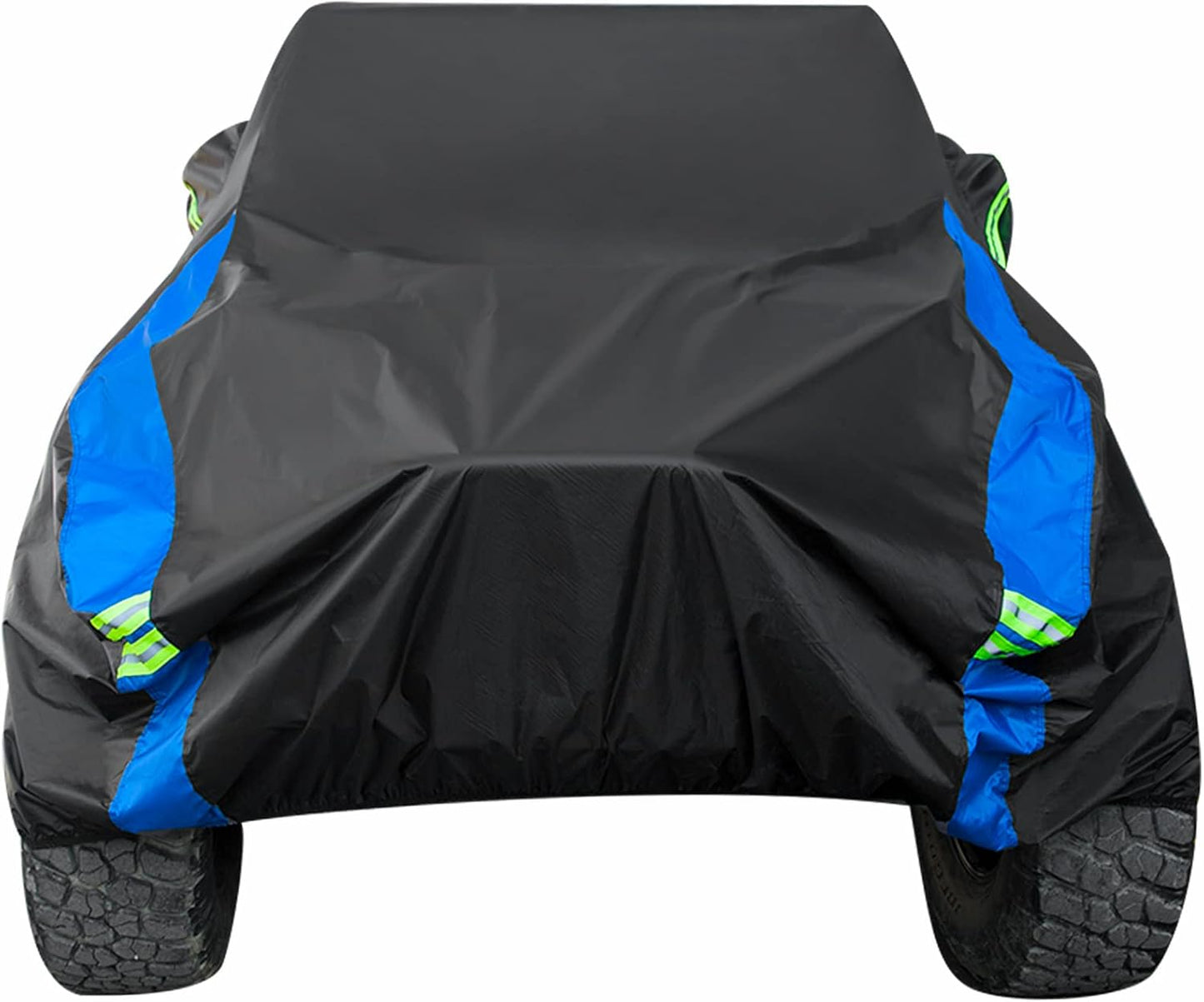 Avecrew for Jeep Wrangler Cover Waterproof 2 Door, All Weather for Jeep Rain Cover for Automobiles, Outdoor Full Exterior for Jeep Covers Fits JK JL TJ YJ CJ