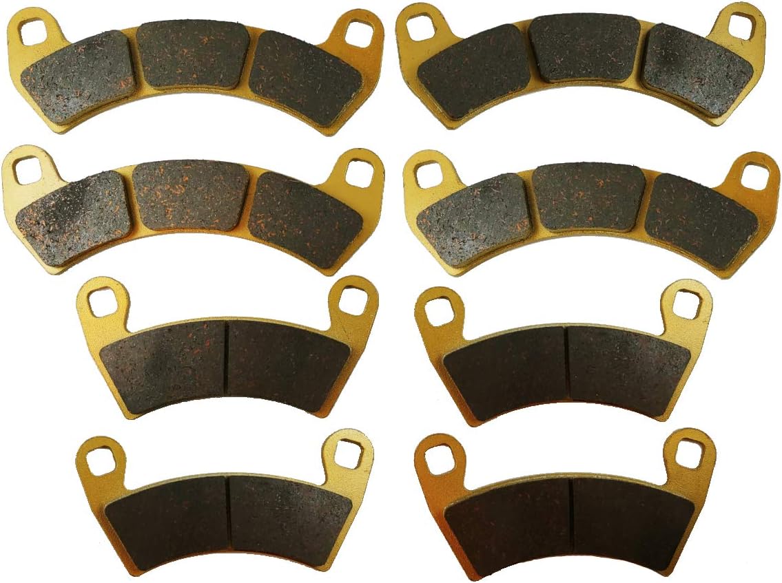 Polaris RZR XP TURBO/XP 4 TURBO/PRO XP/PRO XP 4 2016-2025 Ceramic Brake Pad Set Front & Rear