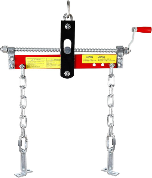 Engine Leveler 1 Ton/2209 LBS Heavy Duty Alloy Steel Engine Hoist Shop Crane with Ball Bearing and Adjustable Handle, Engine Leveler for Engine Hoist (Load Leveler)