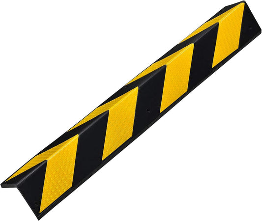 Electriduct Rubber Corner Guard 30" for Parking Columns and Garage Walls L-Shaped