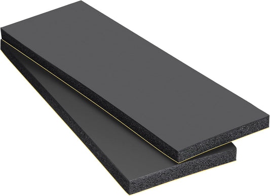 Garage Wall Protector, 2 Pack Garage Car Door Protector Bumper Guard for Car Doors Anti-Collision Waterproof Inflaming Ultra Self Adhesive EVA Foam for Warehouse (16-17/32" x 5-29/32" x .79)