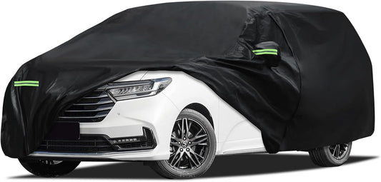 Car Cover Custom Fit for Honda Odyssey Minivan 1999-2025, Migaven Waterproof Full Exterior Cover Sun Rain Protection with Door Zipper and Cotton Lining