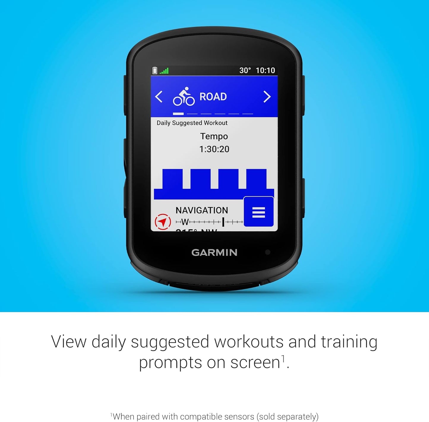 Garmin Edge 840, Compact GPS Cycling Computer with Touchscreen and Buttons, Targeted Adaptive Coaching, Advanced Navigation and More