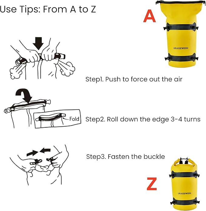 Waterproof Dry Bag for Men Women, 40L/80L Roll Top Lightweight Floating Dry Bag, Outdoor Backpack for Travel, Swimming, Boating, Kayaking, Camping and Beach (80L)