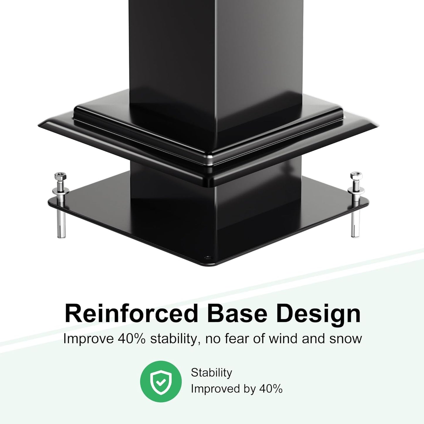 20x20 FT Metal Carport with Heavy Duty Carport Canopy, Car Port with Reinforced Base and Five Canopy Beams, Car Garage Shelter for Car, Boats and Truck