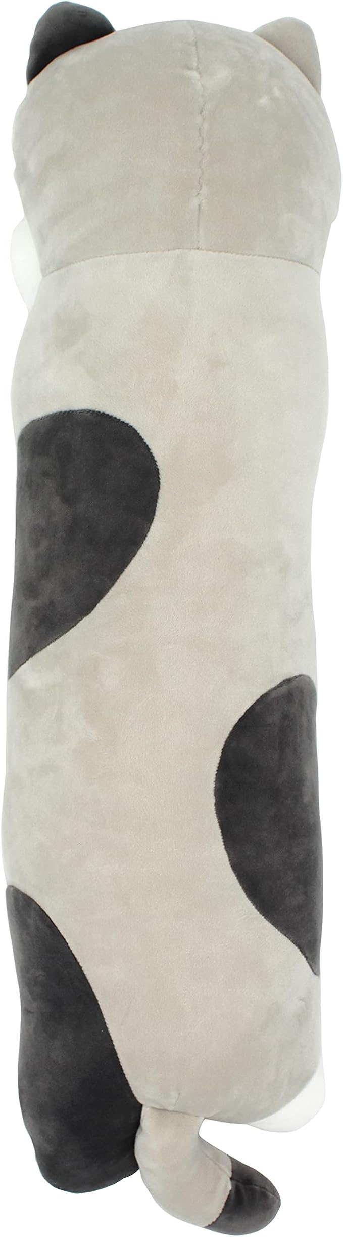 Very Soft Cat Long Hugging Pillow Plush Kitten Kitty Stuffed Animals Gray 26"