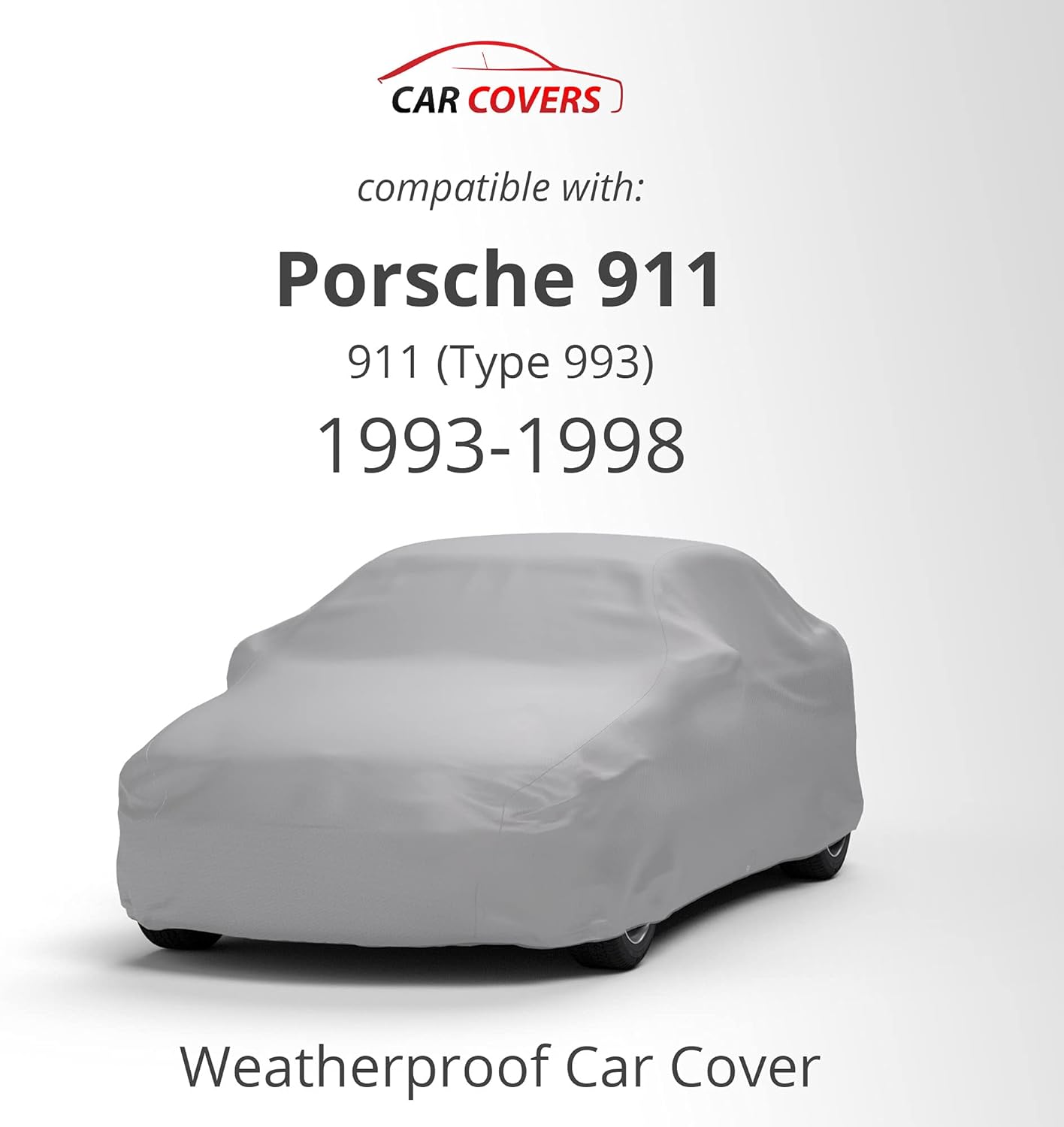 Car Covers Weatherproof Max Car Cover & Warranty Compatible with Porsche 1993-1998 911 (Type 993) – Outdoor Cover Theft Cable Lock Car Accessories Better Than Waterproof