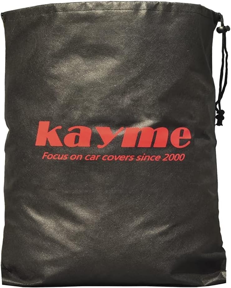 Kayme 7 Layers Car Cover Custom Fit for BMW 6 Series 640i 650i / 8 Series (2003-2025) Waterproof All Weather for Automobiles, Outdoor Full Cover Rain Sun UV Protection.Black