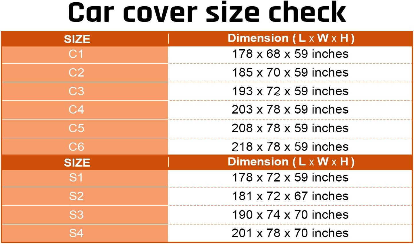 SUV Cover Waterproof All Weather Protection with Silver Stripe Design, Car Cover Universal Fit Ford Explorer, Toyota Highlander, Honda Pilot, Dodge Durango, BMW X5 X6, Lexus RX350