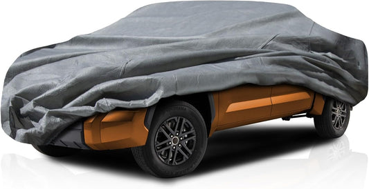 5 Layer Full Truck Cover - Semi Custom Fit for Chevrolet Silverado 2500 3500 1999-2019 Extended Cab Long Bed | All-Weather Protection: Waterproof, Dustproof, Windproof, UV-Resistant