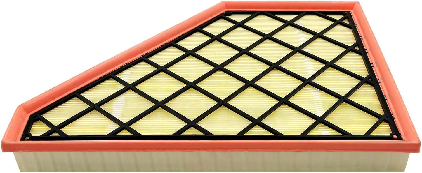 Engine Air Filter JM2332 Fits for Enclave 2018-25, XT5 2017-25, XT6 2020-25, Blazer 2019-25, Traverse 2018-25, Acadia 2017-25, Replacement for 23321606, CA12166