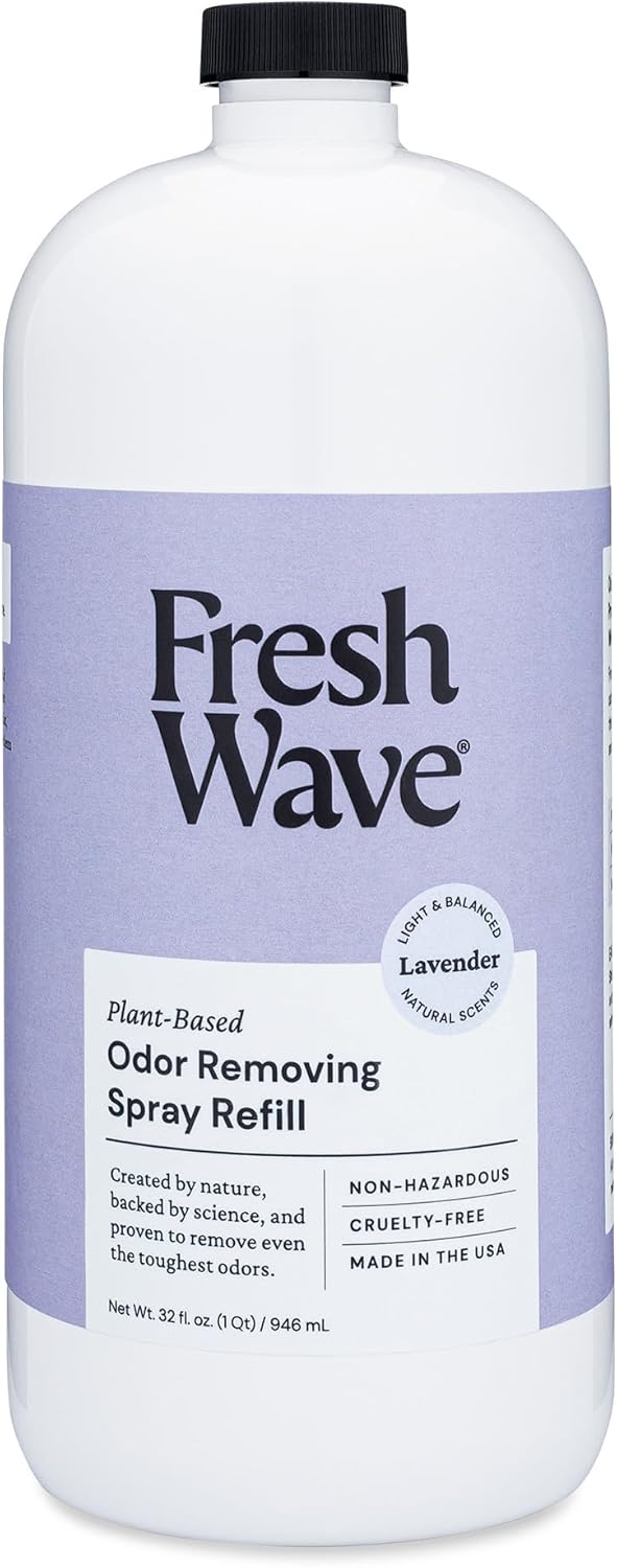 Fresh Wave Lavender Scent Odor Eliminator Spray & Air Freshener Refill, 32 fl. oz.
