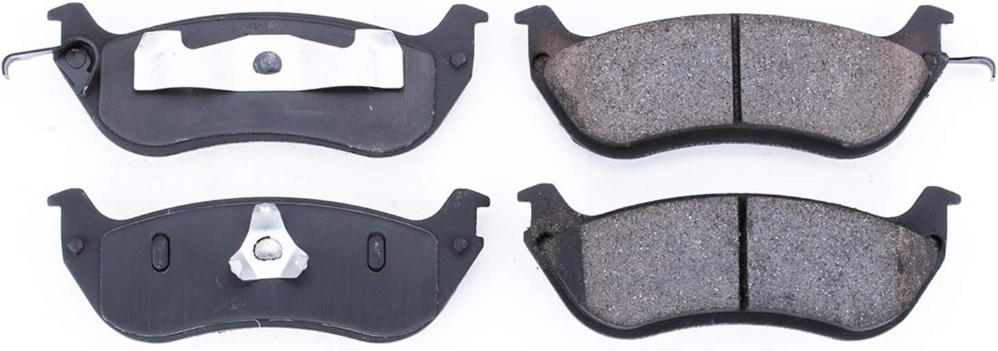 Power Stop 16-674 Z16 Evolution Rear Ceramic Brake Pads For Ford Crown Victoria 1996-2002, Lincoln Town Car 1996-2002, Mercury Grand Marquis 1996-2002 [Model Specific]