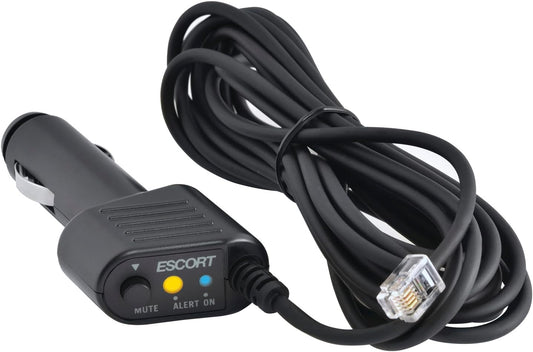 Escort Radar Detector SmartCord Straight Wire for Redline 360c, MAX 360/c MKII, 3, 4, MAXcam 360c and Additional Models