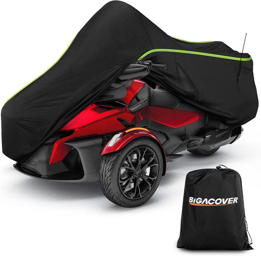 for Can-Am Spyder RT Full Cover - Waterproof, Sun & Heat Protection, Heavy Duty All Weather Protection - 2020-2025 RT Touring/Sports ST