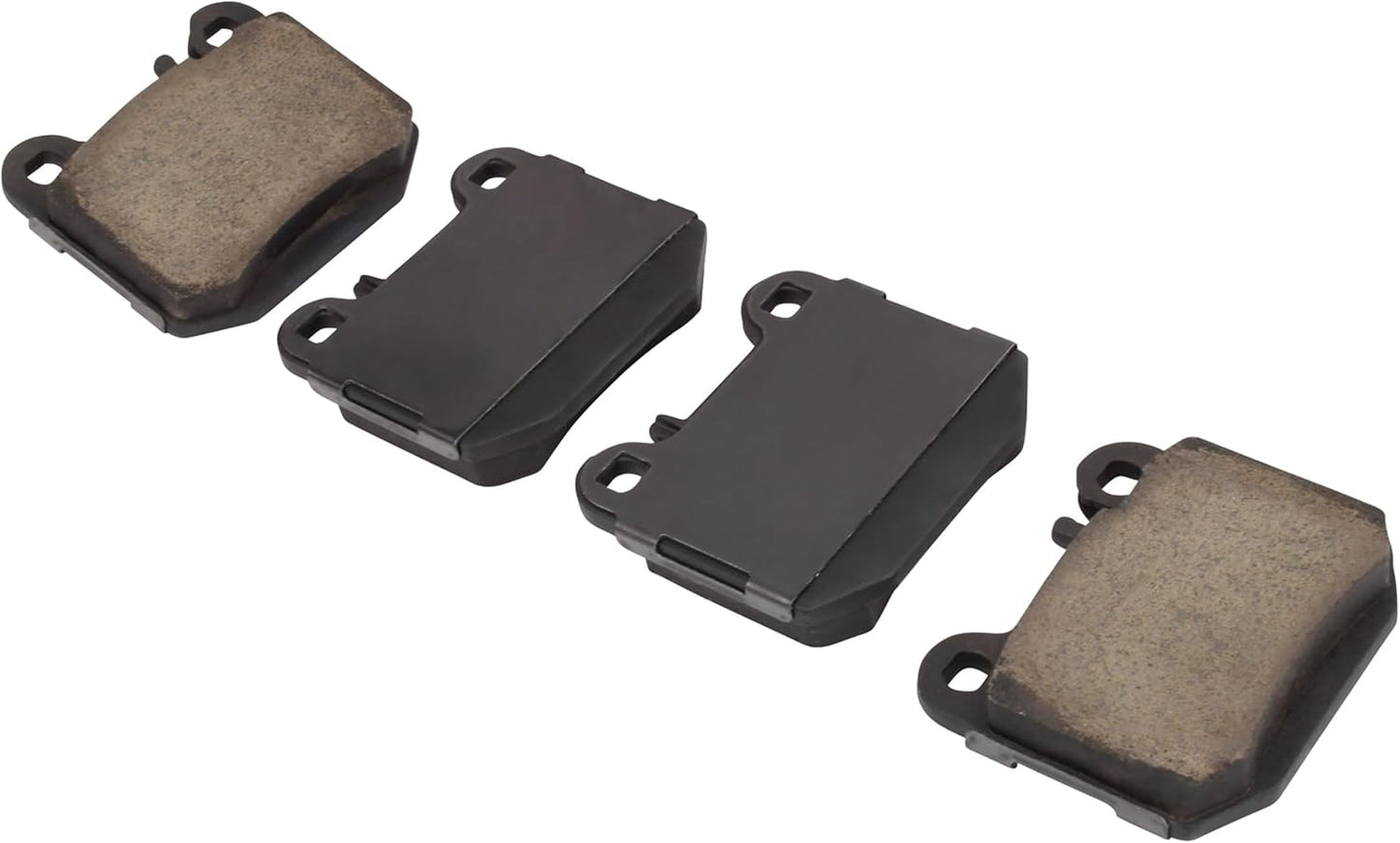 Premium Semi-Metallic Rear Brake Pads (1001-0874M) Compatible with Maserati Quattroporte 2009-2004, Mercedes-Benz ML55 AMG 2003-2000, ML430 2001-2000, ML500 2005-2002