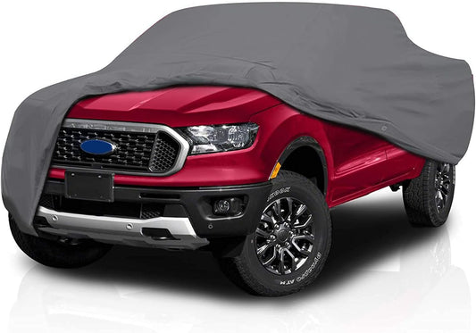 Supreme Full Car Cover – Semi Custom Fit | Dustproof, Windproof, UV Protection, Breathable & Durable All-Weather Protection | Fits Volkswagen Amarok 2011-2016 Crew Cab Pickup 4-Door Short Bed