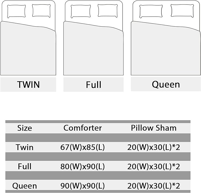 AILONEN Cute Cartoon Cat Comforter Set Full Size, Romantic Hearts Printed Kitted Bedding Set,Kids Girls Soft Microfiber Comforter with 2 Pillowcases,3-Piece for Bedroom