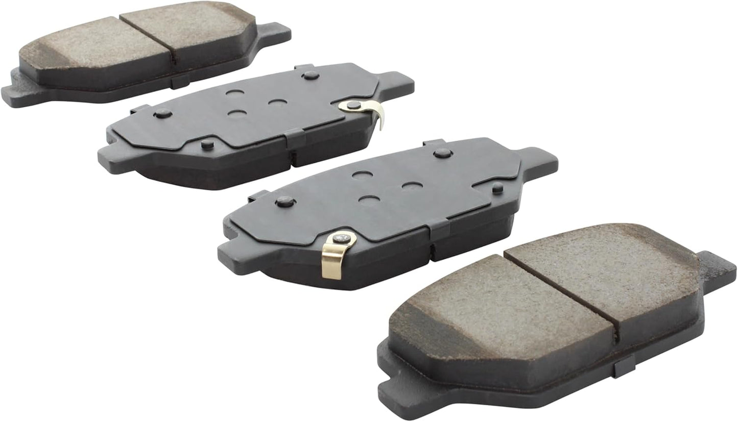 Premium Ceramic Front Brake Pads (1001-1886C) Compatible with 2016-2021 Buick/Cadillac/Chevrolet/GMC (Camaro/Envision/Equinox/LaCrosse/Regal Sportback/Regal TourX/Terrain/XT4)