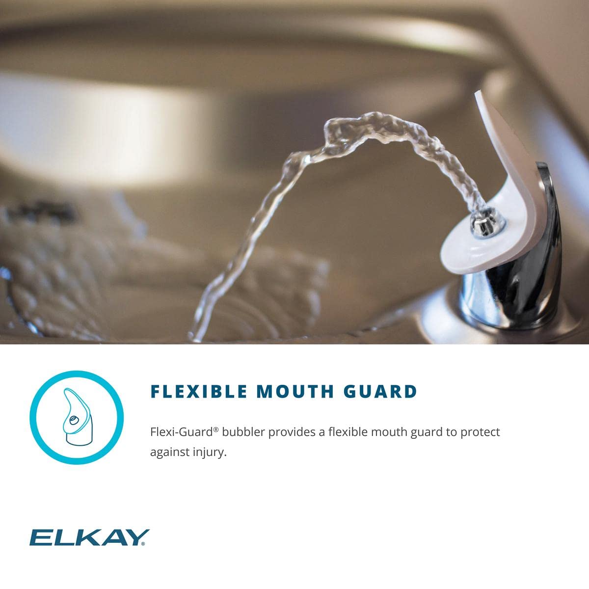 Elkay Wall Mount Hands-Free Activation ADA Cooler Filtered Refrigerated Stainless