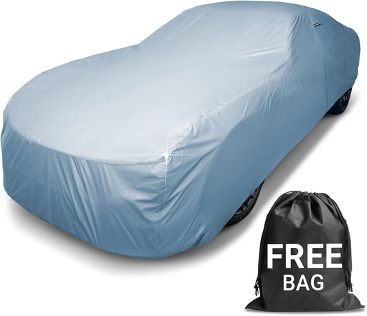iCarCover Premium Car Cover for 1955-1959 Porsche 356A Heavy Duty Waterproof All Weather Automobiles Custom Fit Indoor Outdoor UV Snow Protection Covers with Straps and Bag