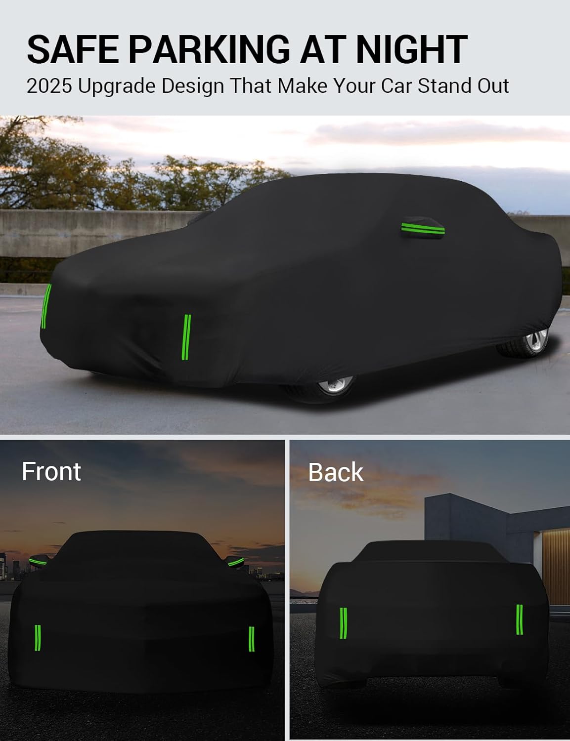 Proadsy 2025 Upgrade Car Cover Custom Fit for 2014-2025 Lexus is IS200 250 300 350, Waterproof All Weather for Automobiles, Full Exterior Cover Rain Snow Sun Protector Indoor Outdoor Car Cover