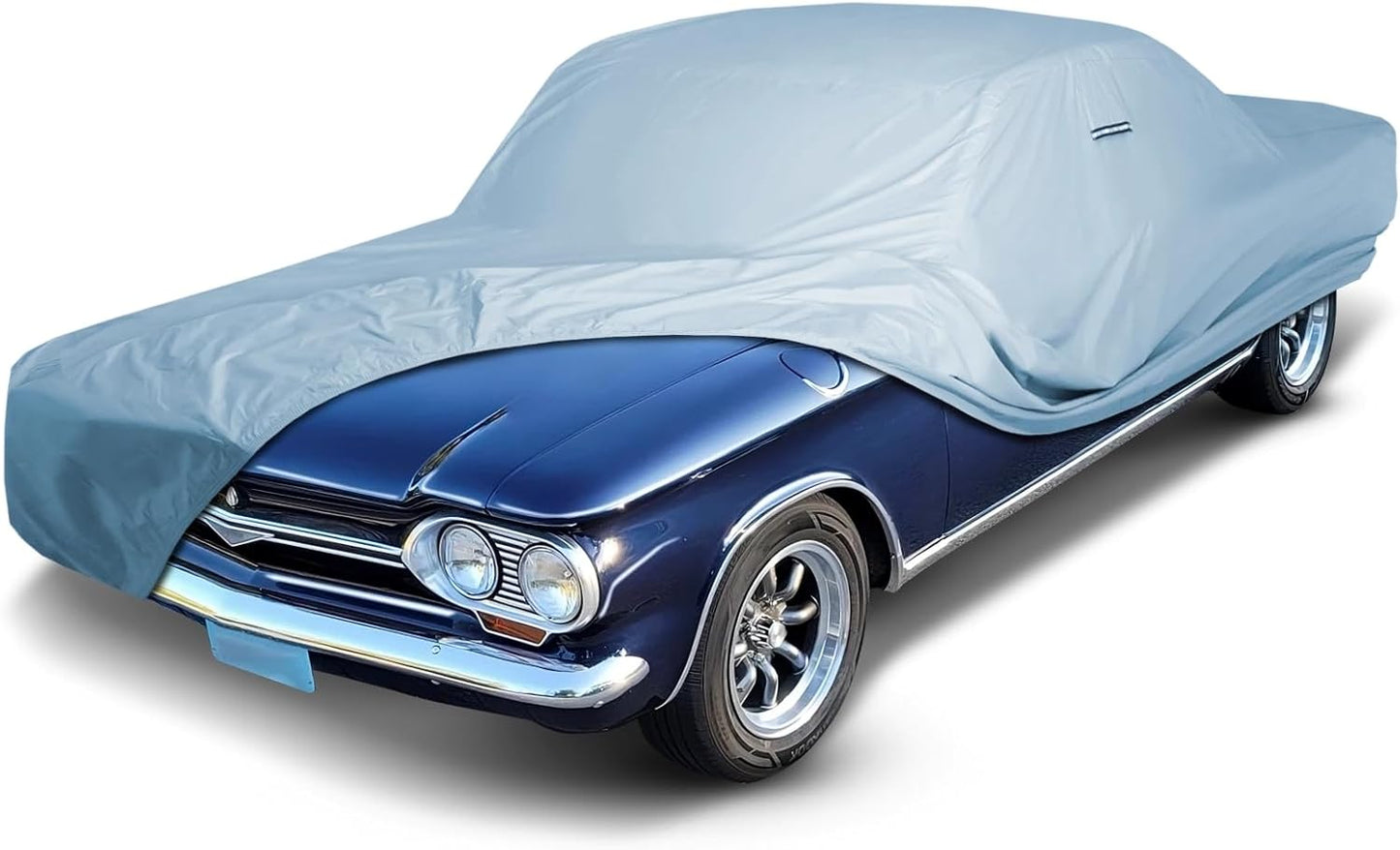 iCarCover Custom Car Cover for Chevy Corvair 2-Door, 4-Door, Waterproof All Weather Rain Snow UV Sun Protector Full Exterior Indoor Outdoor Car Cover (Year Fits 1960-1969)
