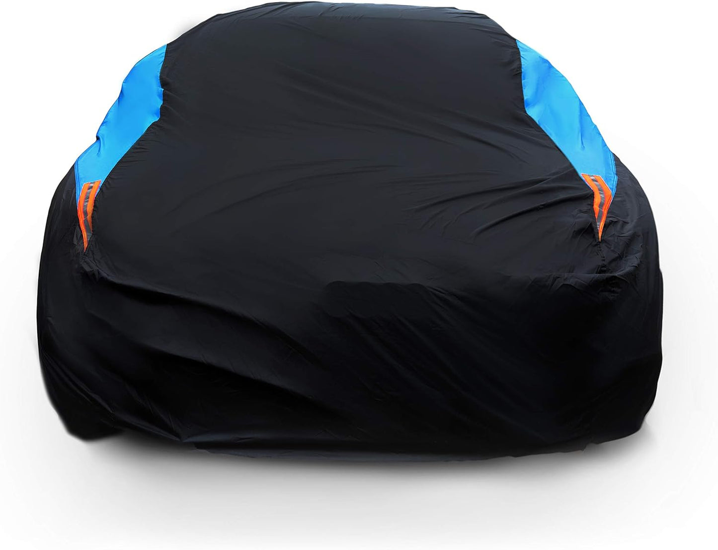 MORNYRAY Waterproof Car Cover All Weather Snowproof UV Protection Windproof Outdoor Full car Cover, Universal Fit for Sedan (Fit Sedan Length 186-193 inch)