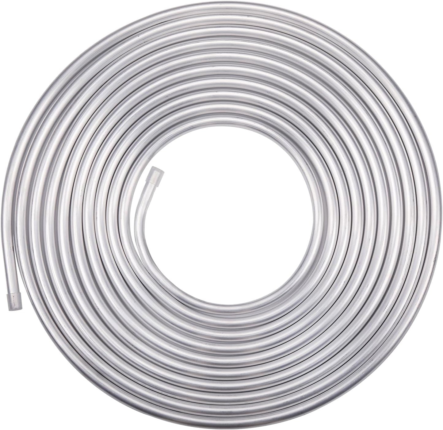 5/16" OD Aluminum Hard Fuel Line Hardline Tube Tubing Coil 16 Feet Roll