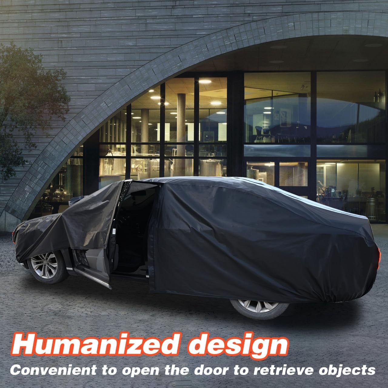 BMW X3 Car Cover 100% Waterproof All Weather, Gift with Towel, 10 Layers SUV Car Cover Custom Fit 2003-2025 BMW X3/X3M, Full Exterior Car Covers Rain Sun UV Protection with Door Zipper.