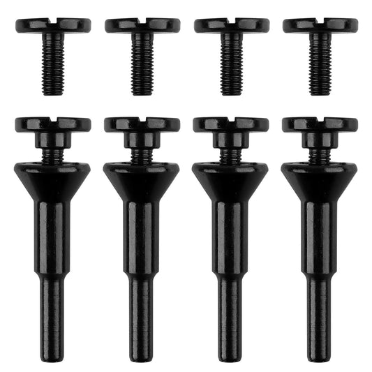 Cut Off Wheel Mounting Mandrel Holder 3/8" & 1/4" Arbor Hole, 4 Pack Cut-Off Wheel for Die Grinder Accessories Drill Bits Tool